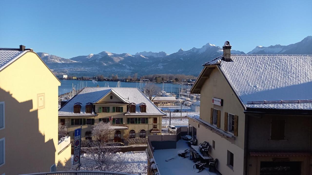 Aloha chambres Port-Valais Exterior foto